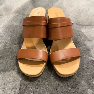 UGG Women's Brown Slide Sandals
